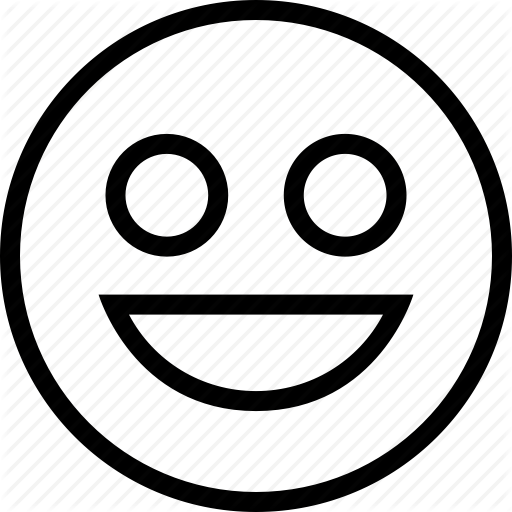 Emoticon, Face, Happy, Smile, Sticker Icon