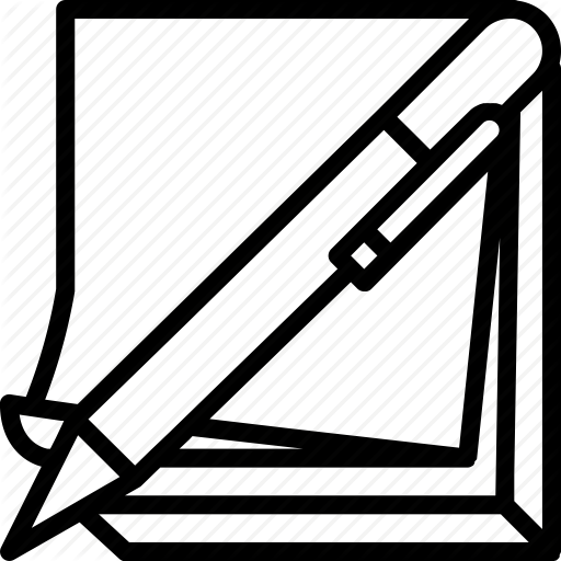 And, Office, Outline, Pen, School, Stationary, Stickies Icon