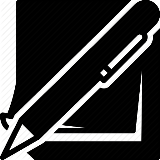 And, Office, Pen, School, Solid, Stationary, Stickies Icon