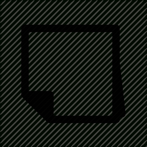Post It Note Icon