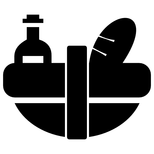 Camping Basket Free Vector Icons Designed