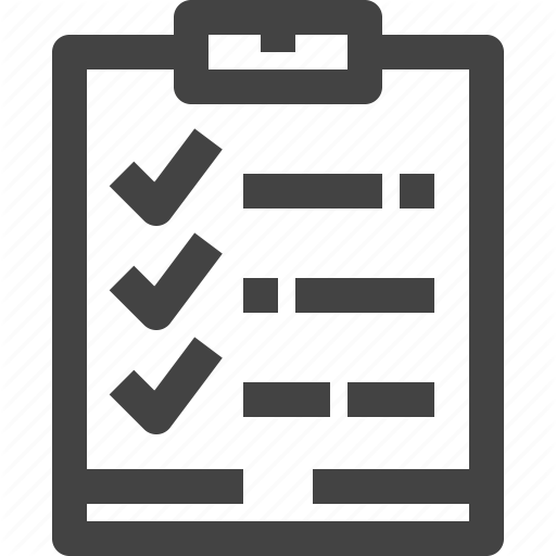 Checklist, Document, Logistic, Report, Service, Shipment, Stock Icon