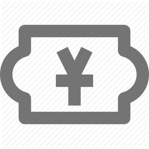 Cash, Currency, Finance, Money, Price, Stock, Yen Icon