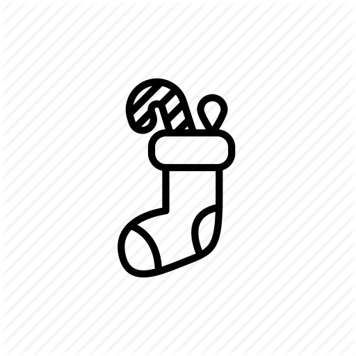 Presents, Stocking Stuffers, Stockings, Xmas Icon