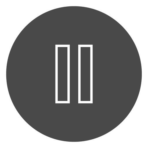 Pause Button Circle Icon