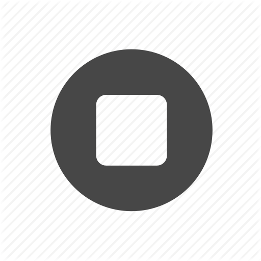 Media, Multimedia, Recording, Stop, Stop Button Icon
