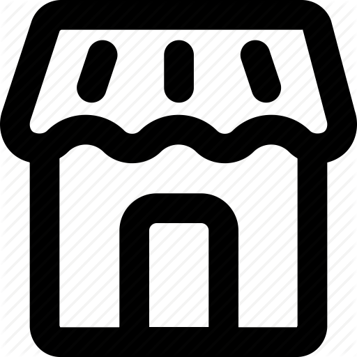 Market, Shop, Store, Store Front, Storefront Icon