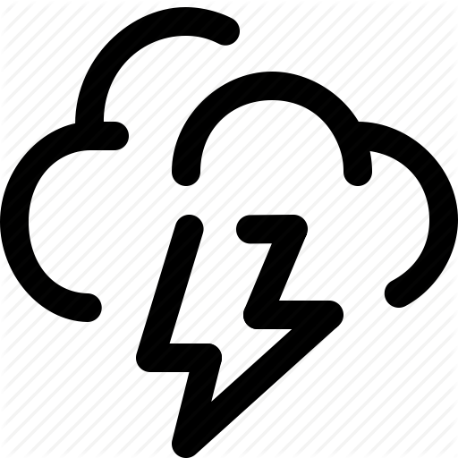Storm, Thundercloud Icon