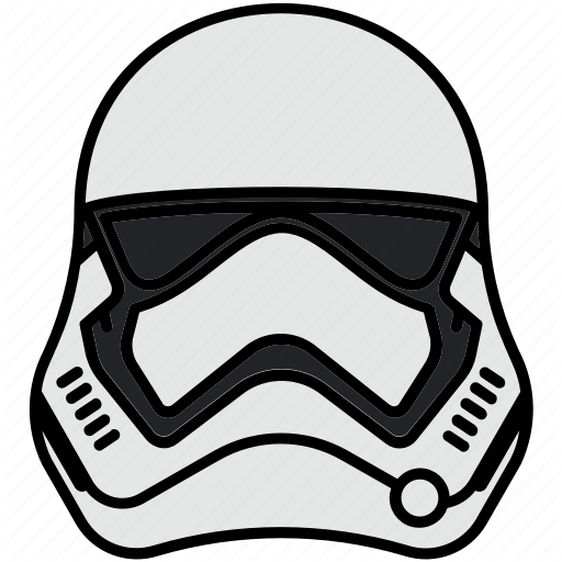 First Order, Helmet, Star Wars, Stormtrooper Icon