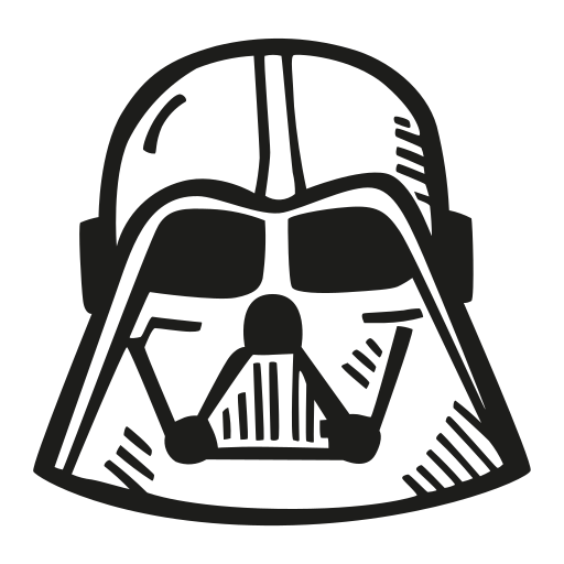 Darth, Vader Icon Free Of Space