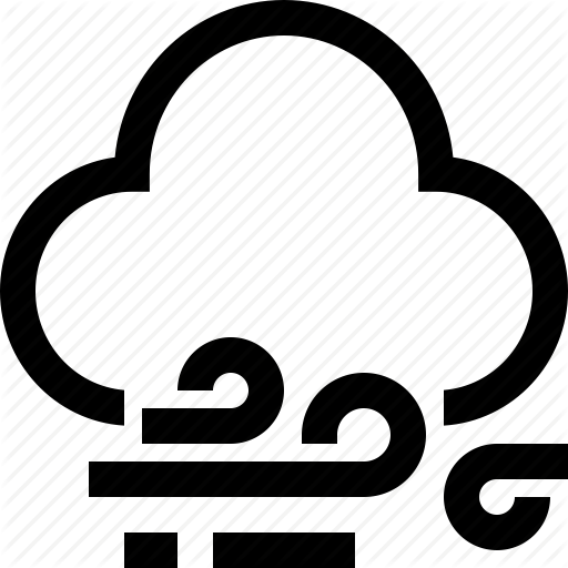Cloudy, Rain, Storm, Stormy, Weather, Wind Icon
