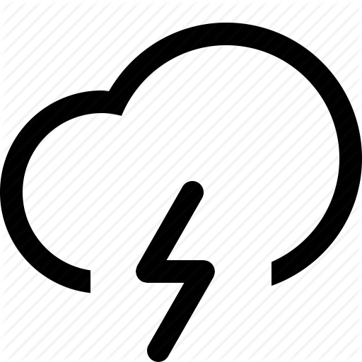 Cloud, Stormy, Weather Icon