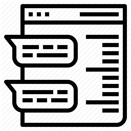 Blogs, Content, Marketing, Media, Social, Storytelling Icon