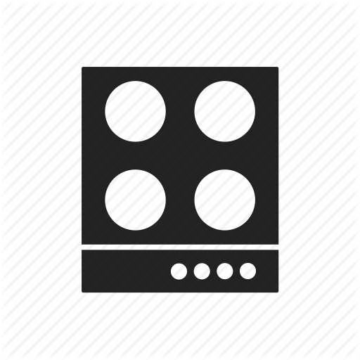 Cooking, Food, Gas, Heating, Kitchen, Stove Icon