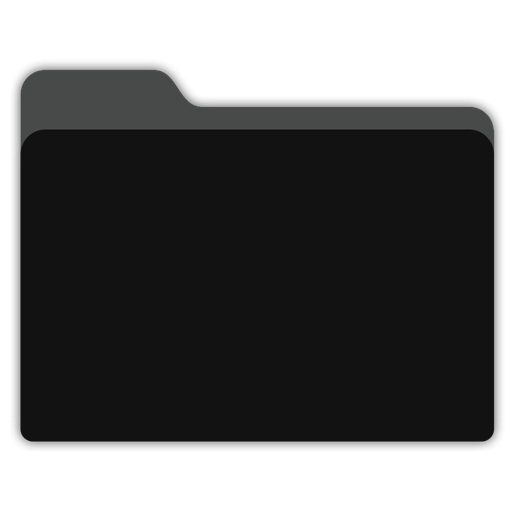 Black Folder Icon Png Writings And Essays Corner