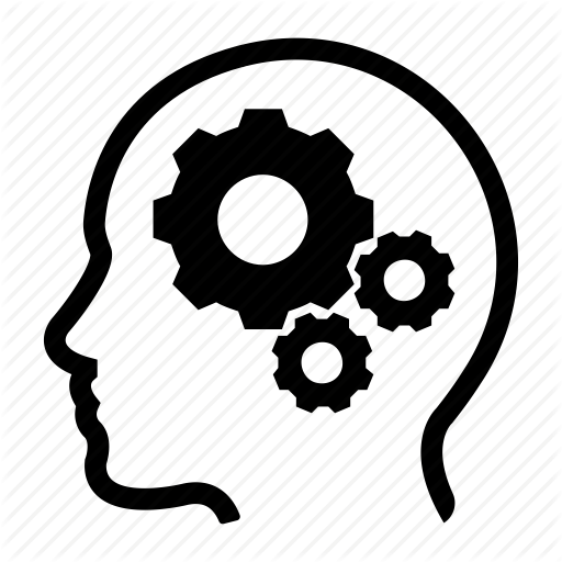 Brainstorming, Gear, Strategy Icon