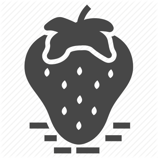 Food, Fruit, Strawberry Icon