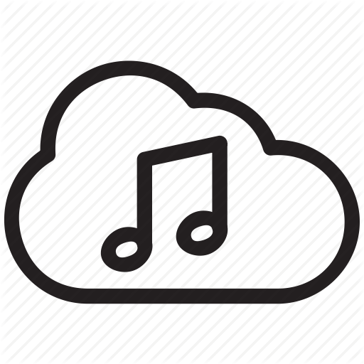 Audio, Cloud, Music, Online, Sound, Stream, Streaming Icon