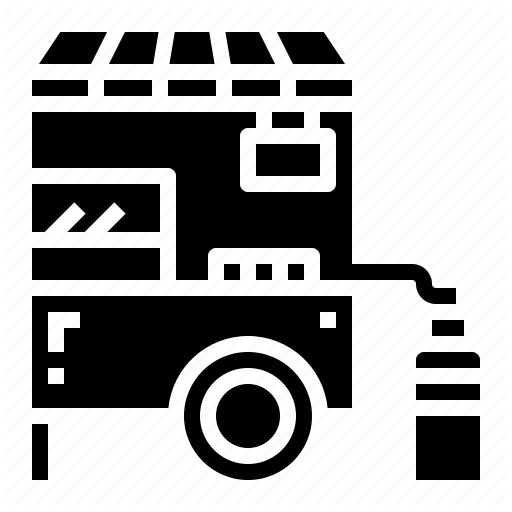 Food, Stall, Stand, Street Icon