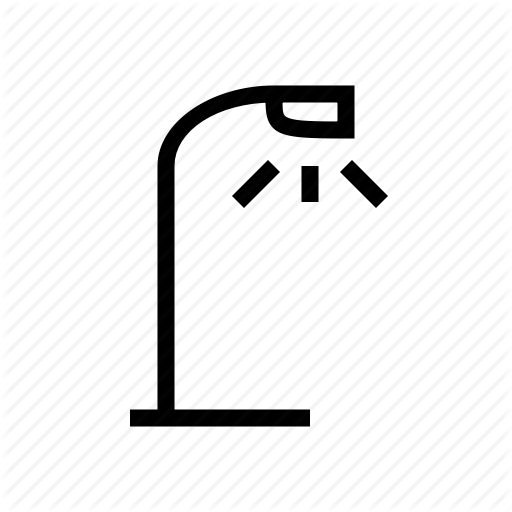 Light, Pole, Street, Streetlight Icon