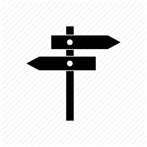 Arrows, Direction, Left Right, Sign, Signal, Street Sign Icon