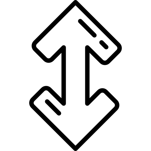 Vertical Stretch Icons Free Download