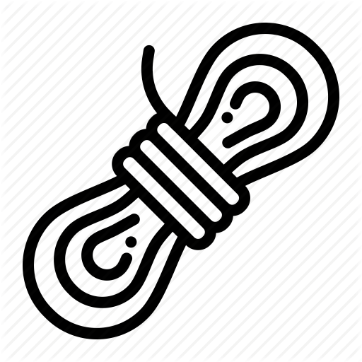 Camping, Knot, Mountaineering, Outdoors, Rope, String Icon
