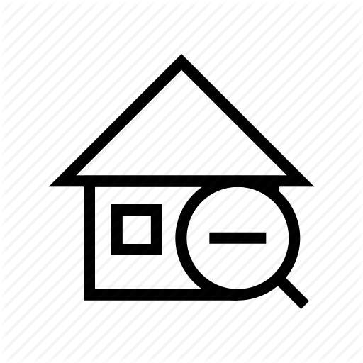 Home, House, Minus, None, Search, Stripe Icon