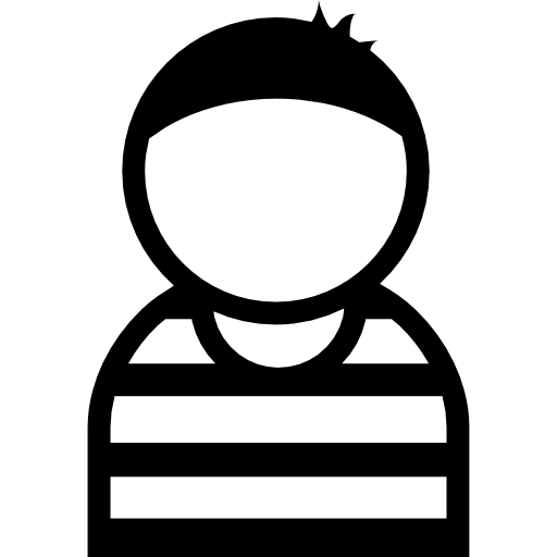 User With Stripe Shirt