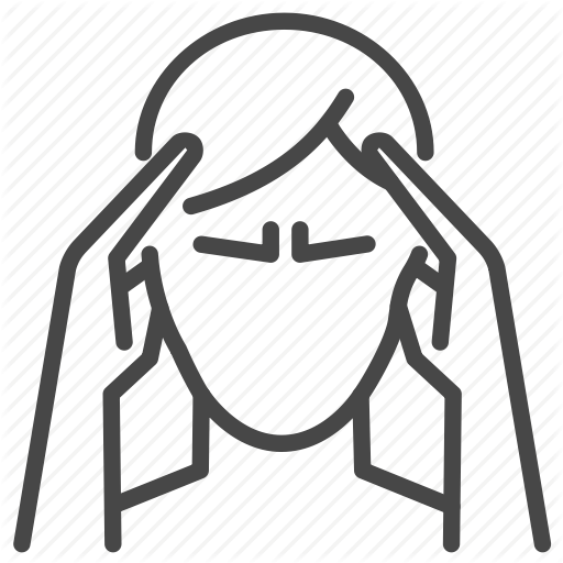 Cluster, Headache, Migraine, Sick, Stroke Icon