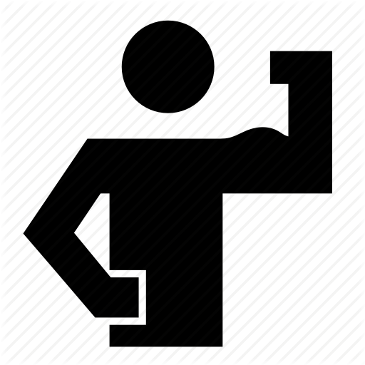 Body Builder, Body Building, Gym, Man, Muscle, Power, Strong Icon