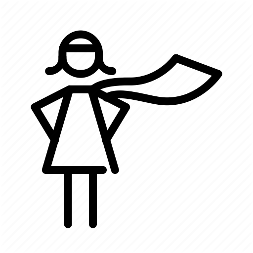 Mother, Super, Woman Icon