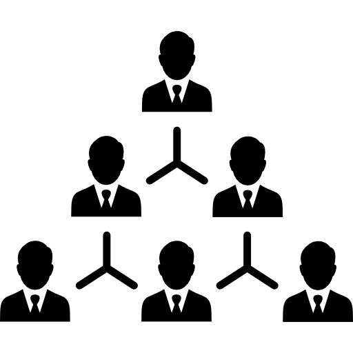 Hierarchical Structure Icons Free Download