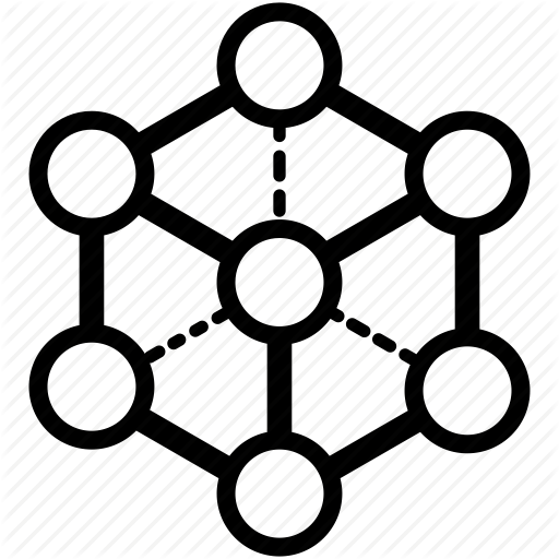 Connection, Framework, Model, Network, Sharing, Structure Icon