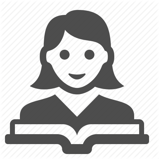 Book, Education, Girl, Manual, Reading, Student Icon