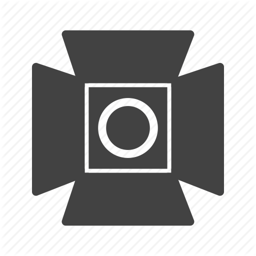 Camera, Film, Light, Lights, Production, Stage, Studio Icon