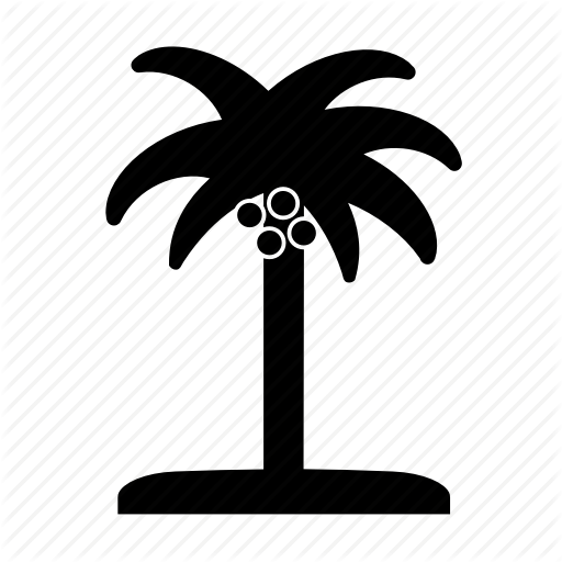 Beach, Coconut, Coconut Tree, Island, Palm, Palm Tree, Summer Icon