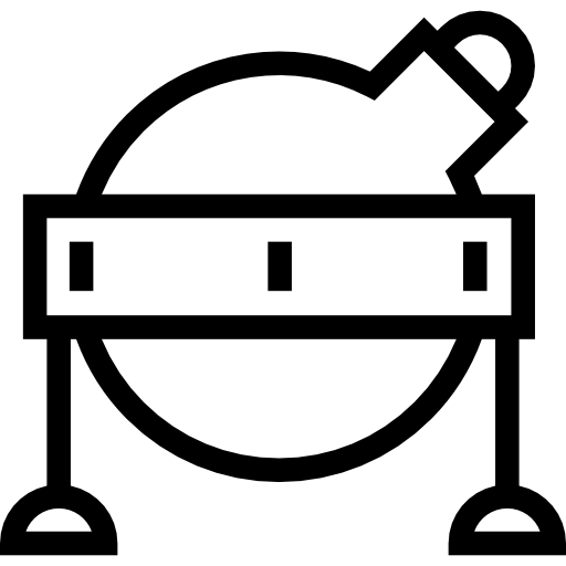 Big Flask Icon Laboratory Stuff Lineal Freepik