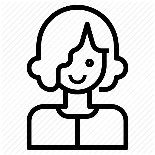 Curl, Hair, Short, Stylist, Woman Icon