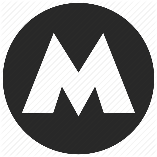 Metro, Railway, Station, Subway, Underground Icon