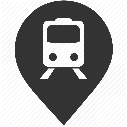 Map, Pin, Pointer, Skytrain, Subway, Train Station, Transportation