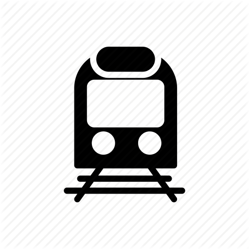 Rail, Subway, Train, Transport, Travel Icon