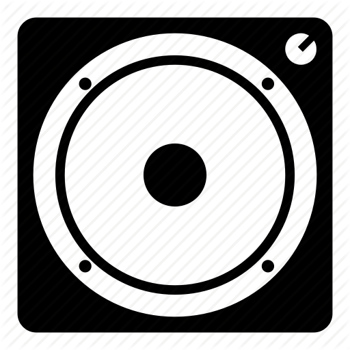 Amplifier, Base, Power, Speaker, Subwoofer, Volume Icon