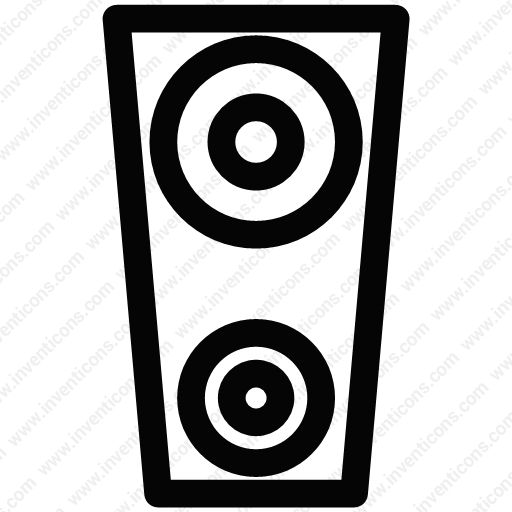 Download Music,sound,speaker,subwoofer Icon Inventicons