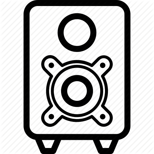 Sound, Speaker, Sub, Subwoofer, Woofer Icon