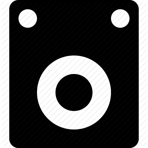 Audio, Music, Play, Sound, Speaker, Subwoofer Icon