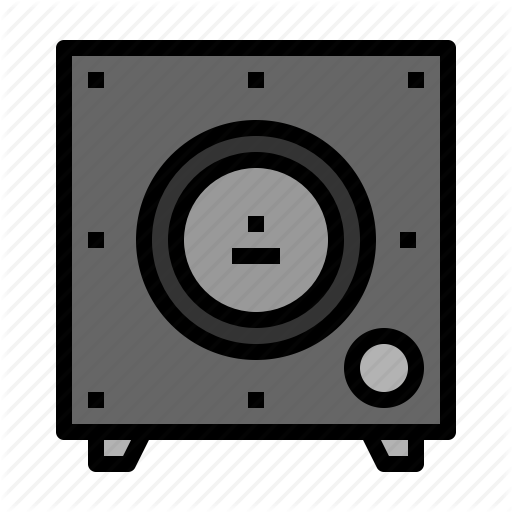 Bass, Music, Speaker, Subwoofer Icon