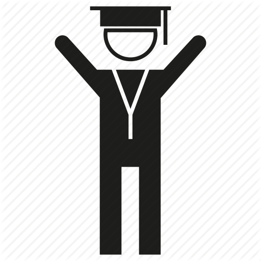 Graduation, People, Student, Success Icon