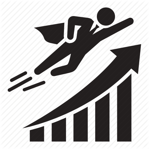 Business, Growth, Profits, Progress, Rising, Sales, Success Icon