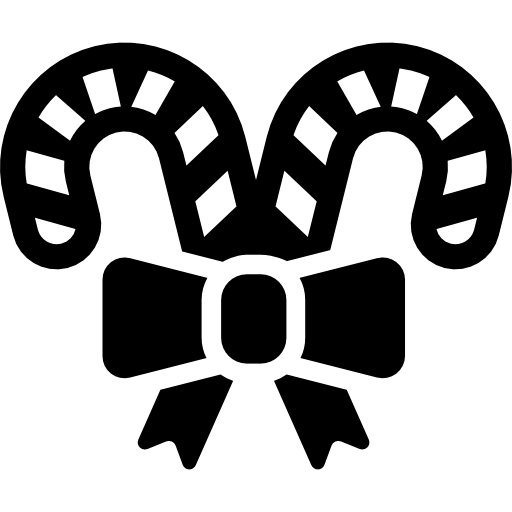 Christmas Cane Icon